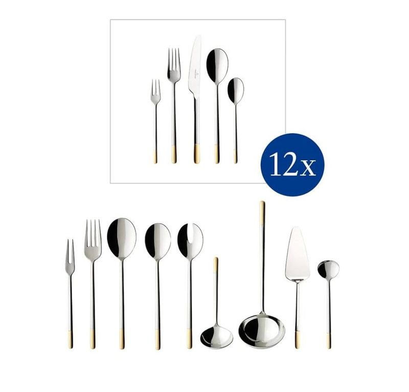 سرویس ۷۰ تکه قاشق و چنگال Villeroy & Boch Ella