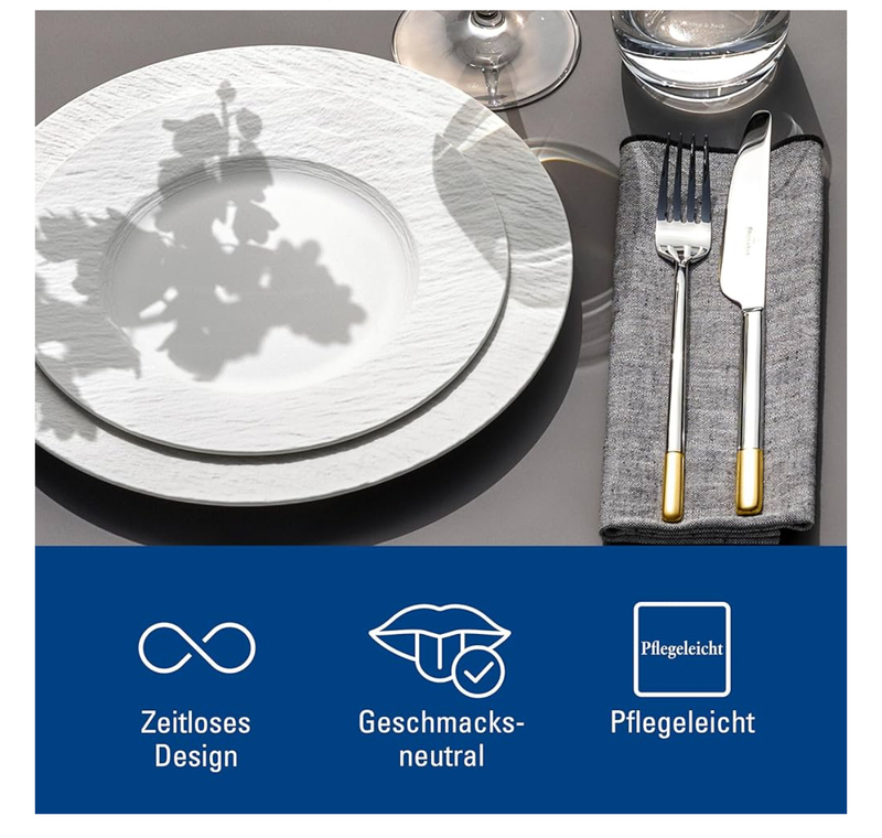 سرویس ۱۱۳ تکه قاشق و چنگال Villeroy & Boch Ella