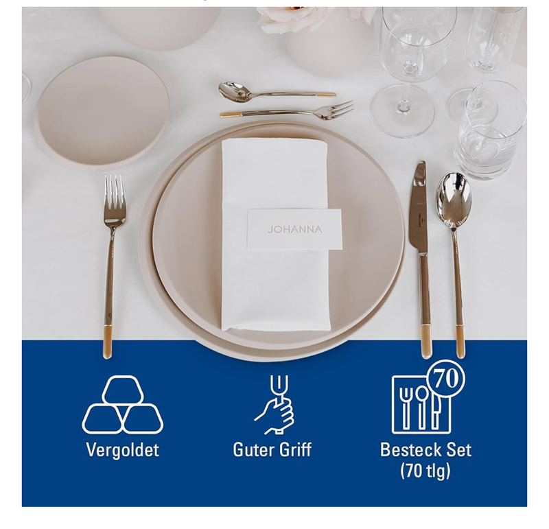 سرویس ۱۱۳ تکه قاشق و چنگال Villeroy & Boch Ella