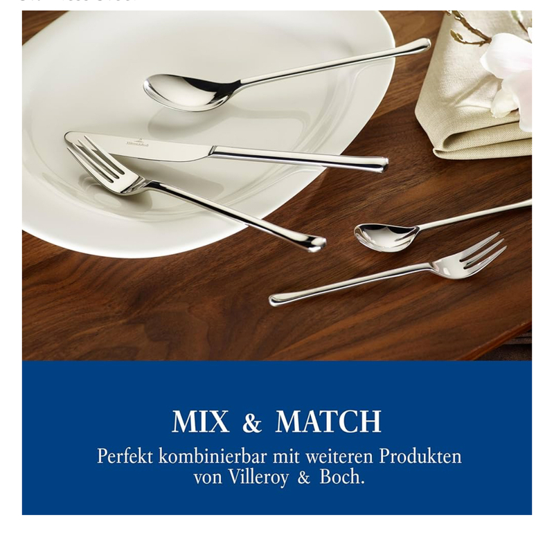 سرویس ۷۰ تکه قاشق و چنگال Villeroy & Boch Udine