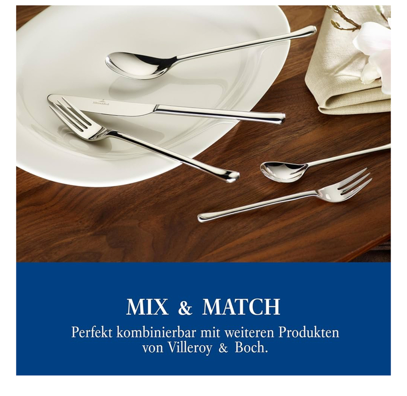 سرویس ۱۱۳ تکه قاشق و چنگال Villeroy & Boch Udine