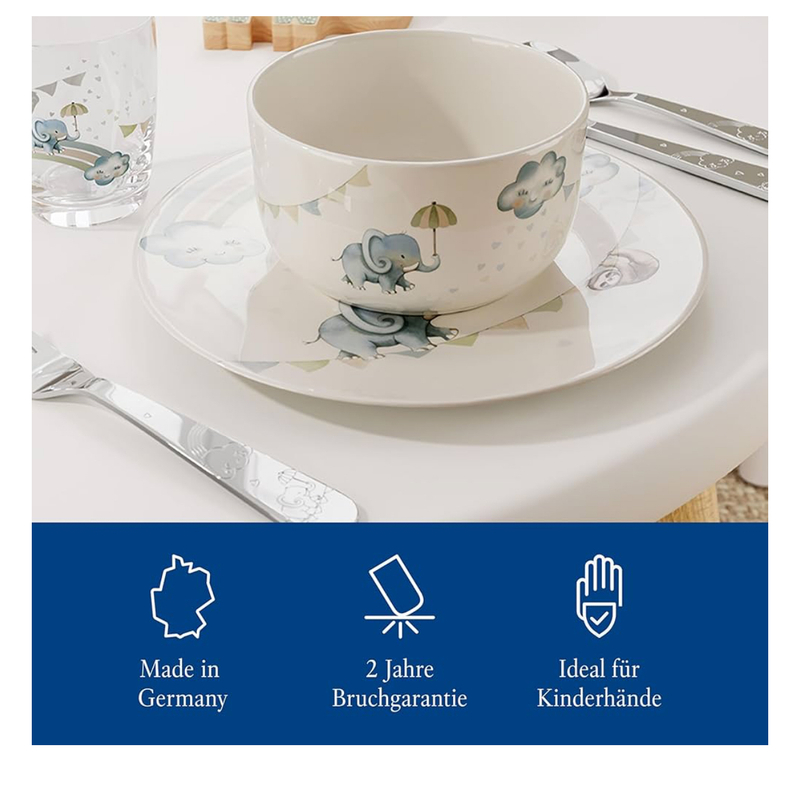 ست ۳ تکه ظرف غذاخوری کودک Villeroy & Boch