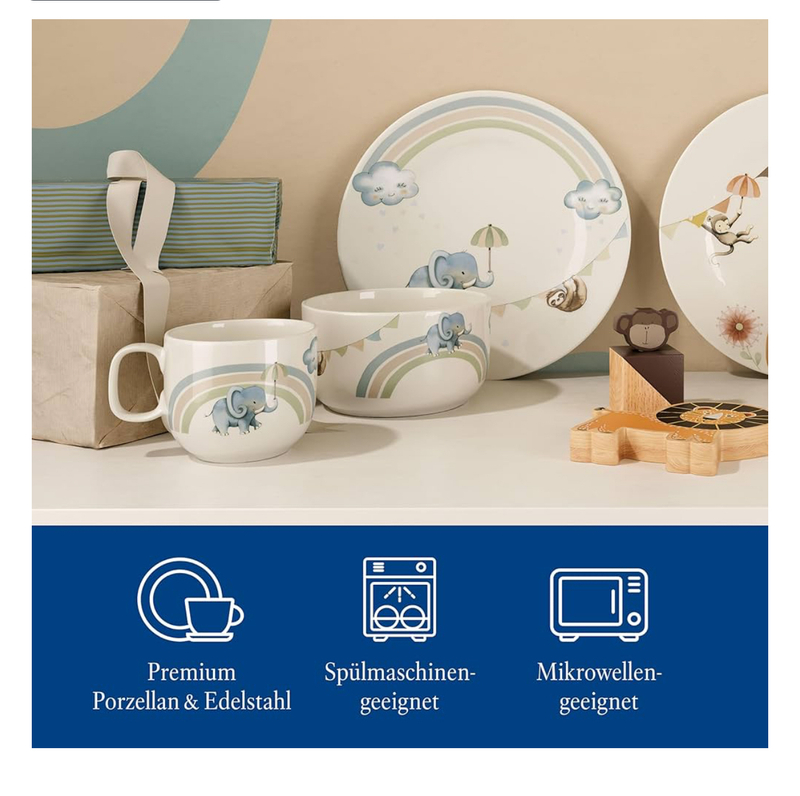 ست ۳ تکه ظرف غذاخوری کودک Villeroy & Boch