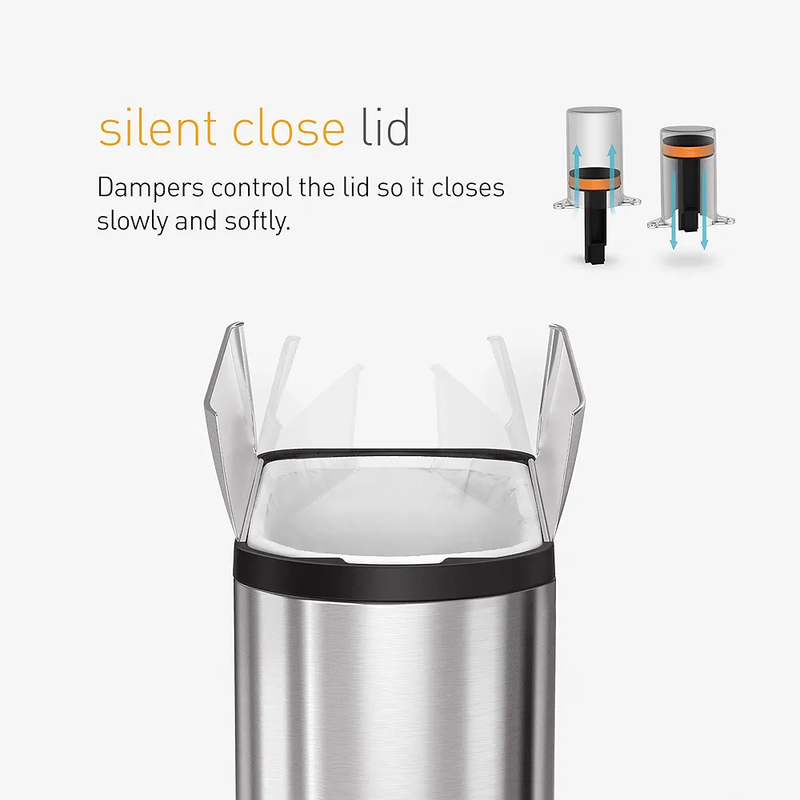 سطل زباله ۱۰ لیتری Simplehuman