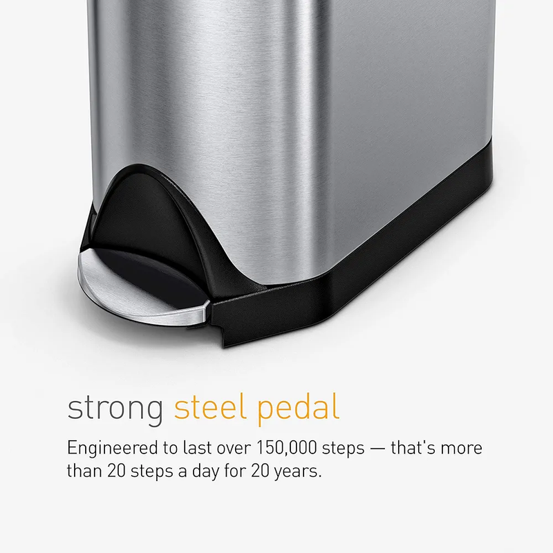 سطل زباله ۱۰ لیتری Simplehuman
