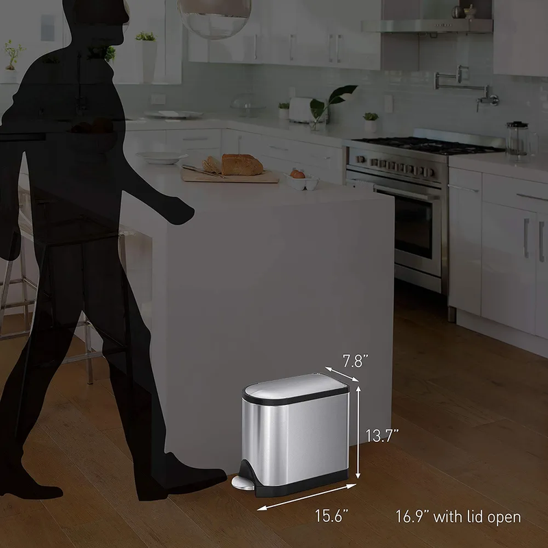 سطل زباله ۱۰ لیتری Simplehuman