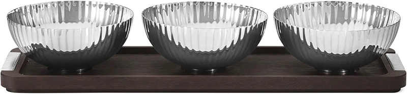ست سه‌تایی کاسه استیل Georg Jensen