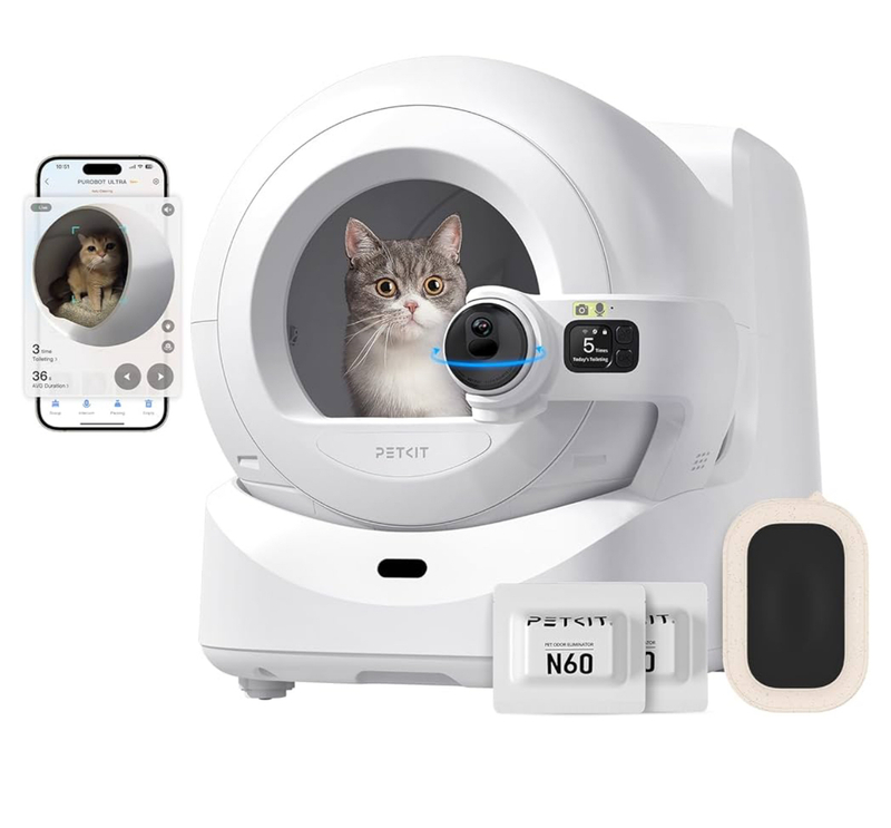 جعبه خاک گربه هوشمند PETKIT Purobot Ultra