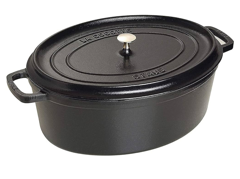 قابلمه بیضی چدنی ۳۱ سانتی STAUB