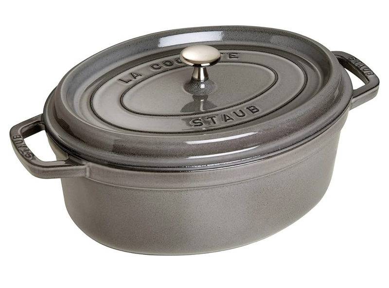 قابلمه بیضی چدنی ۳۱ سانتی STAUB   