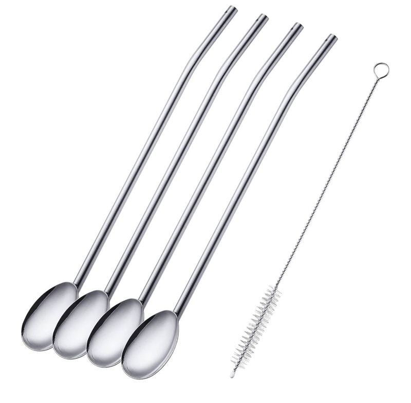 ست قاشق نی و برس تمیزکننده Westmark