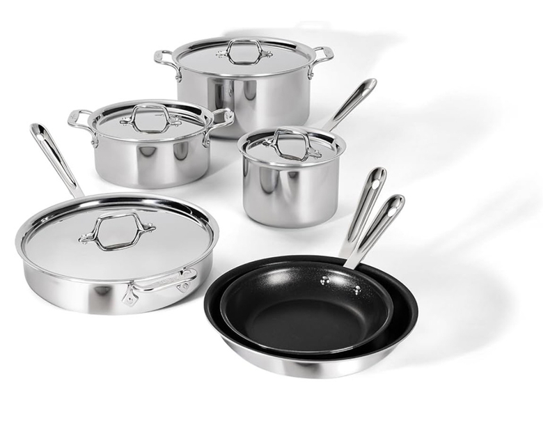 ست ۱۰ تکه قابلمه All-Clad 