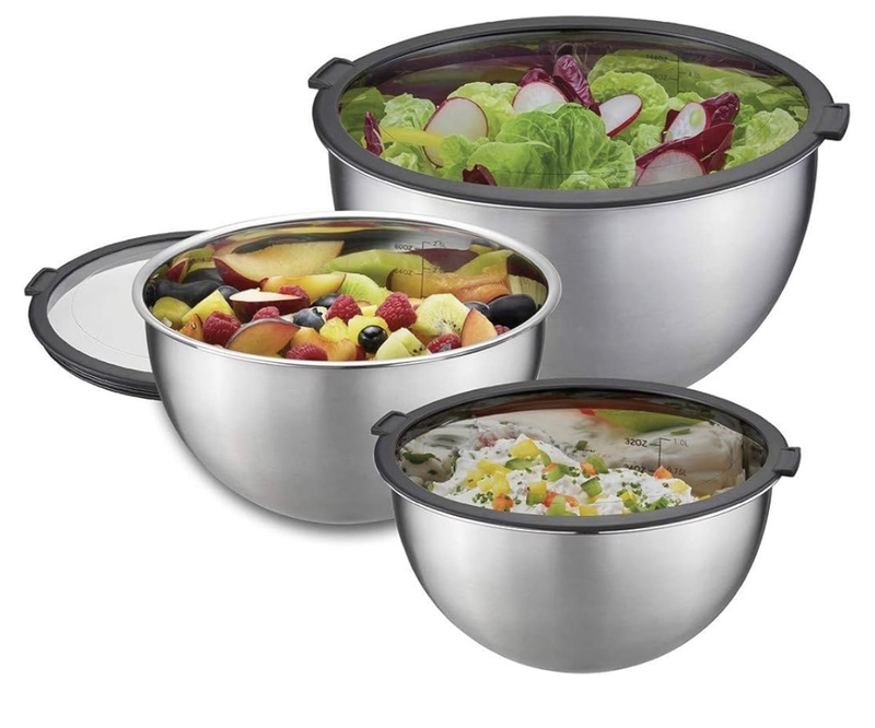 ست کاسه استیل GEFU