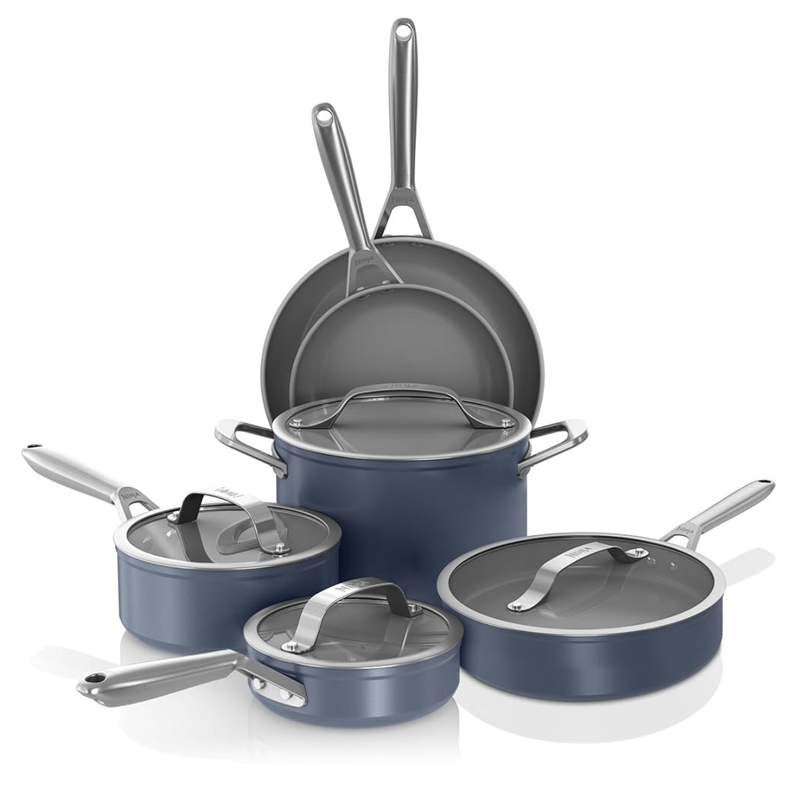 ست قابلمه و تابه ۱۰ تکه Ninja NeverStick