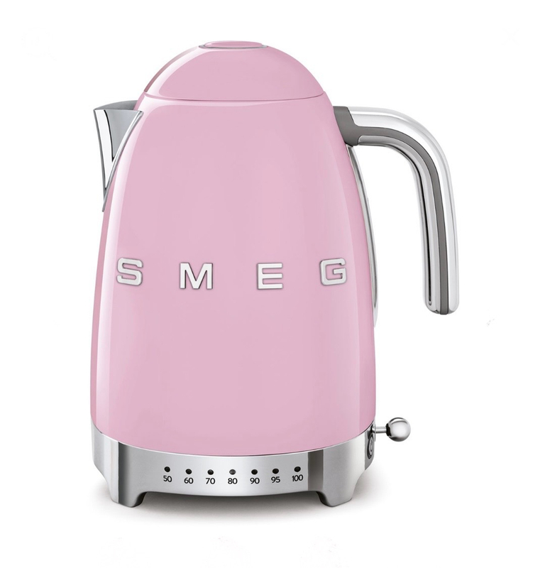 کتری مدرج Smeg -صورتی