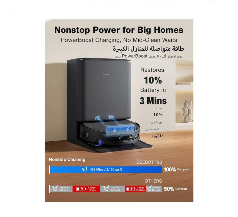 ربات اکووکس  T90 PRO OMNI