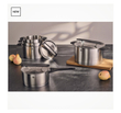 سرویس قابلمه ۵ تکه استیل ZWILLING MORE