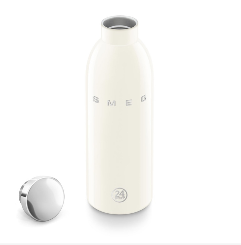 بطری دوجداره ۵۰۰ میلی لیتر smeg- رنگ کرم