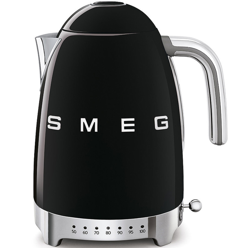 کتری مدرج Smeg - مشکی براق 