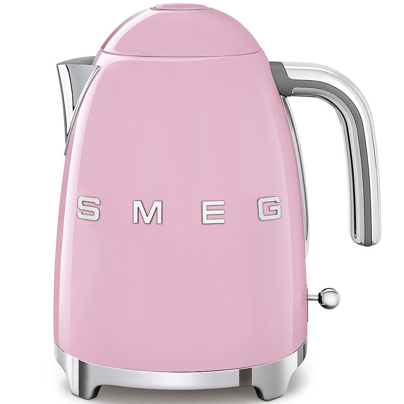 کتری ساده Smeg - صورتی