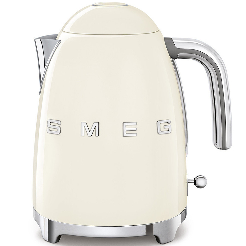 کتری ساده Smeg - کرمی