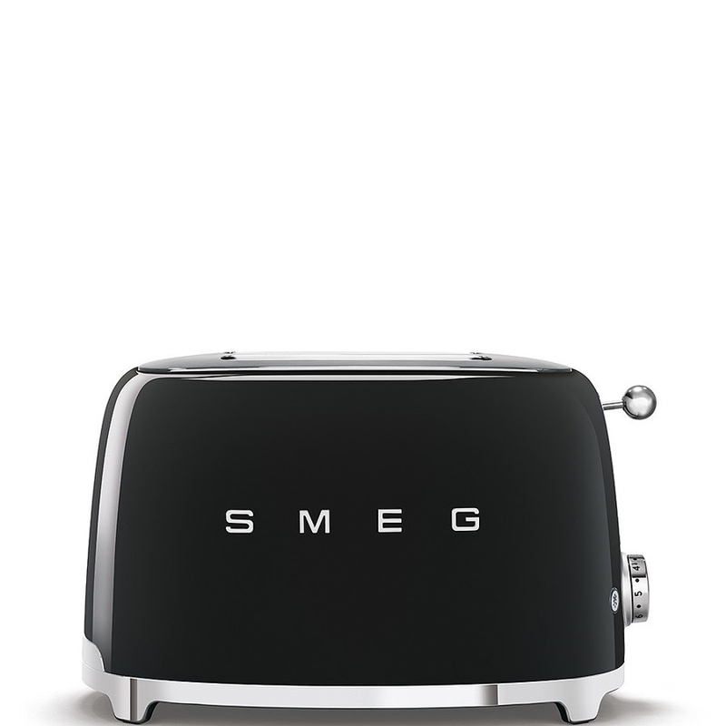 تستر ۲ اسلایس smeg - مشکی براق