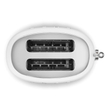 تستر ۲ اسلایس smeg - سفید مات