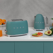 تستر ۲ اسلایس smeg - سبز زمردی مات