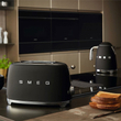 تستر ۲ اسلایس smeg - مشکی مات