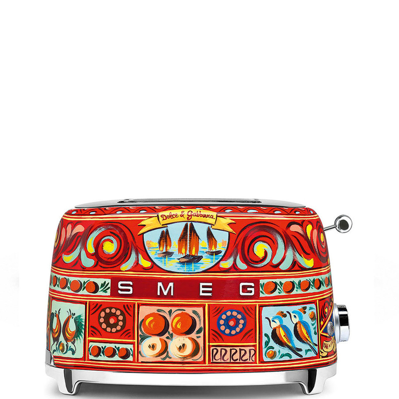 تستر ۲ اسلایس smeg - دولچه قرمز