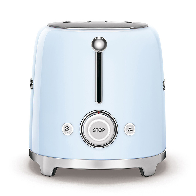 تستر ۲ اسلایس smeg - آبی پاستلی