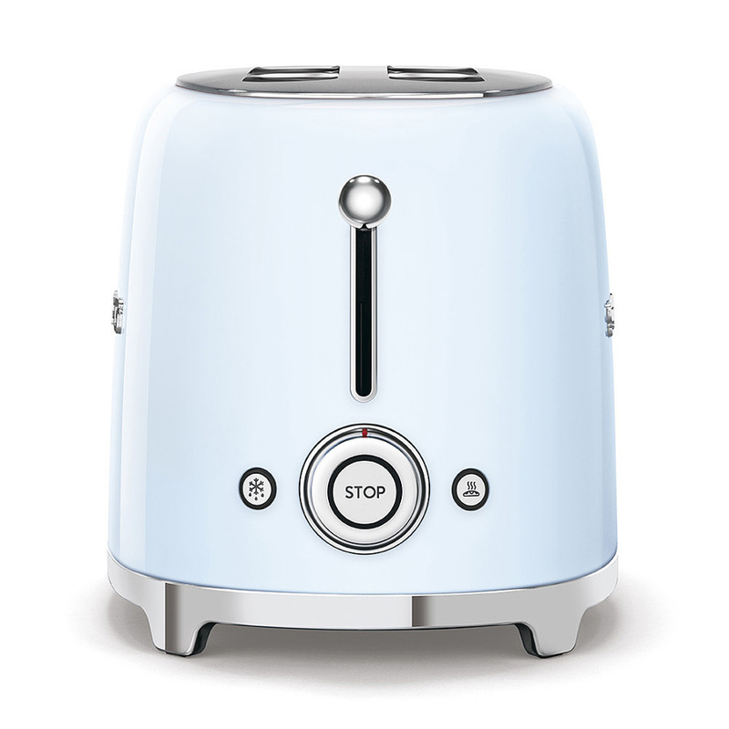 تستر ۲ اسلایس smeg - آبی پاستلی