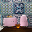 تستر ۴ اسلایس smeg مدل TSF03PKUK - صورتی