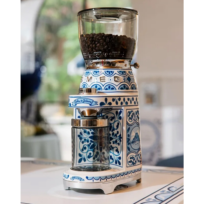 آسیاب قهوه Smeg طرح دولچه گابانا - آبی