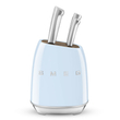 ست چاقو اورجینال Smeg - آبی پاستلی