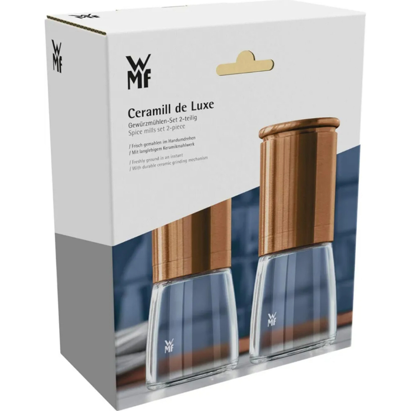 ست ۲ عددی شیشه ای آسیاب دستی WMF De Luxe
