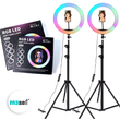 کیت نور فضایی M3 RGB KIT 2 ( حاوی 2 عدد رینگ لایت RGB )