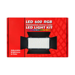 نور فلات Pro LED U600 RGB + حاوی باطری و شارژر و کنترل ( اورجینال )