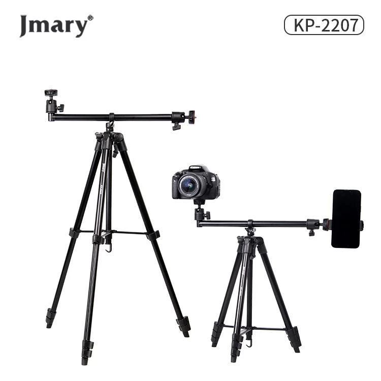 سه پایه دوربین جیماری مدل KP-2207 ( حاوی تبدیل موبایل + قابلیت T )
