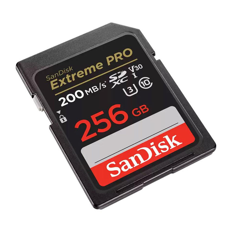 کارت حافظه SanDisk 256 GB Extreme PRO 200MB/s ( گارانتی دار )