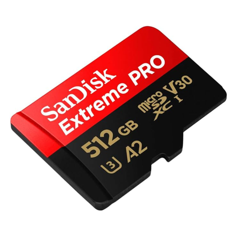 کارت حافظه سندیسک SanDisk 512GB Extreme PRO 4k V30 microSDXC