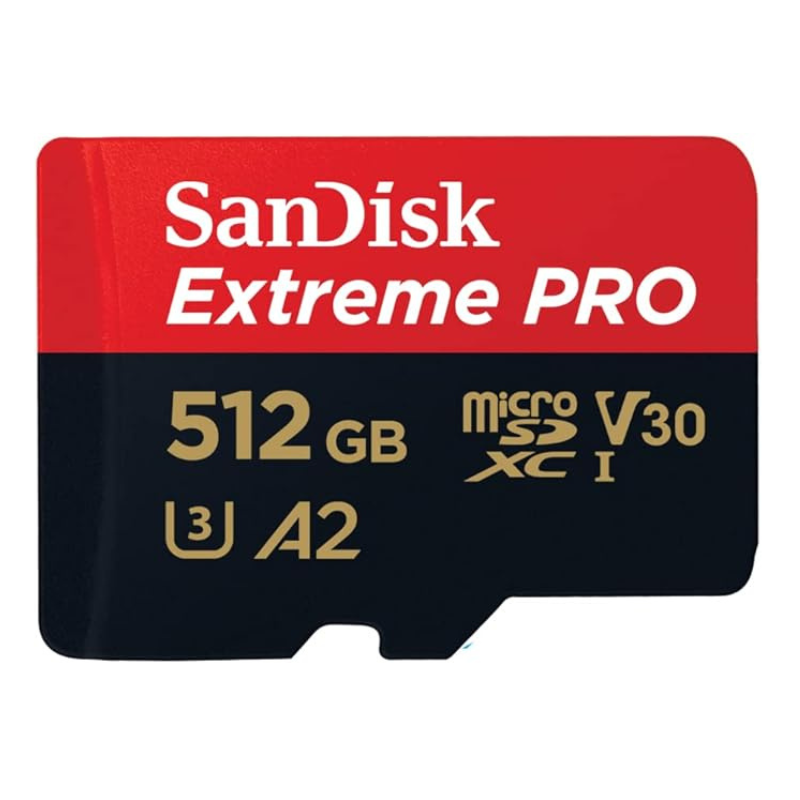 کارت حافظه سندیسک SanDisk 512GB Extreme PRO 4k V30 microSDXC