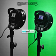نور SMD سینمایی M3 Soft Light 5 NEW ( دو کلوین ریموت کنترل + LCD )
