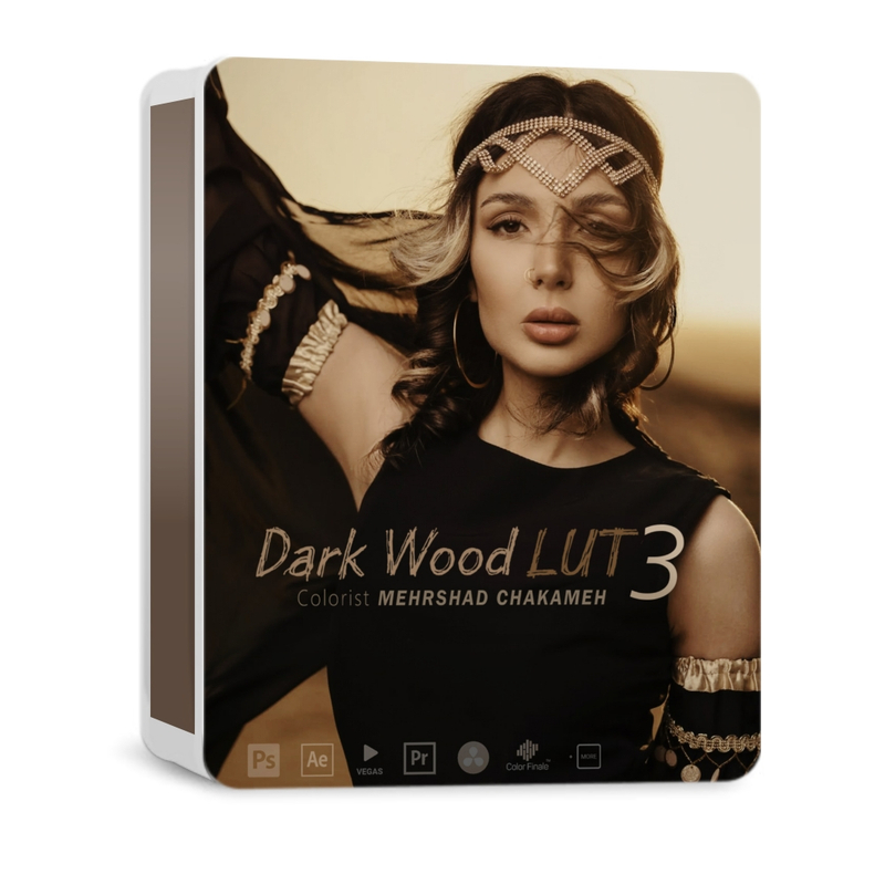 رنگ سینمایی Dark Wood LUT 3