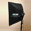 سافت باکس خارجی LED دار ( ریموت LCD دار - دو کلوین - مانیتور دار )
