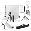 کیت استودیو عکاسی سفید White Room به همراه یک عدد سافت باکس LED دار
