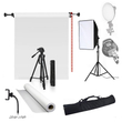 کیت استودیو عکاسی سفید White Room به همراه یک عدد سافت باکس LED دار