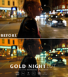 رنگ سینمایی Gold Night LUT