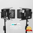 کیت 2 عددی نور سینمایی حرفه ای GVM مدل GVM 880RS RGB Led Video Light Kit