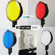 نور SMD سینمایی M3 Soft Light 2023 ( حاوی ریموت کنترل + مانیتور + جای باطری + فیلتر رنگی )